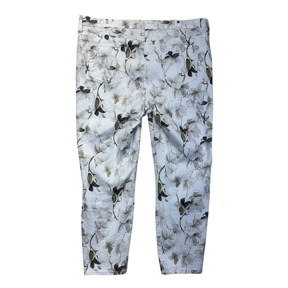 Buffalo David Bitton Havana High Rise Skinny Jeans Women’s 16 Floral Print - Picture 5 of 13